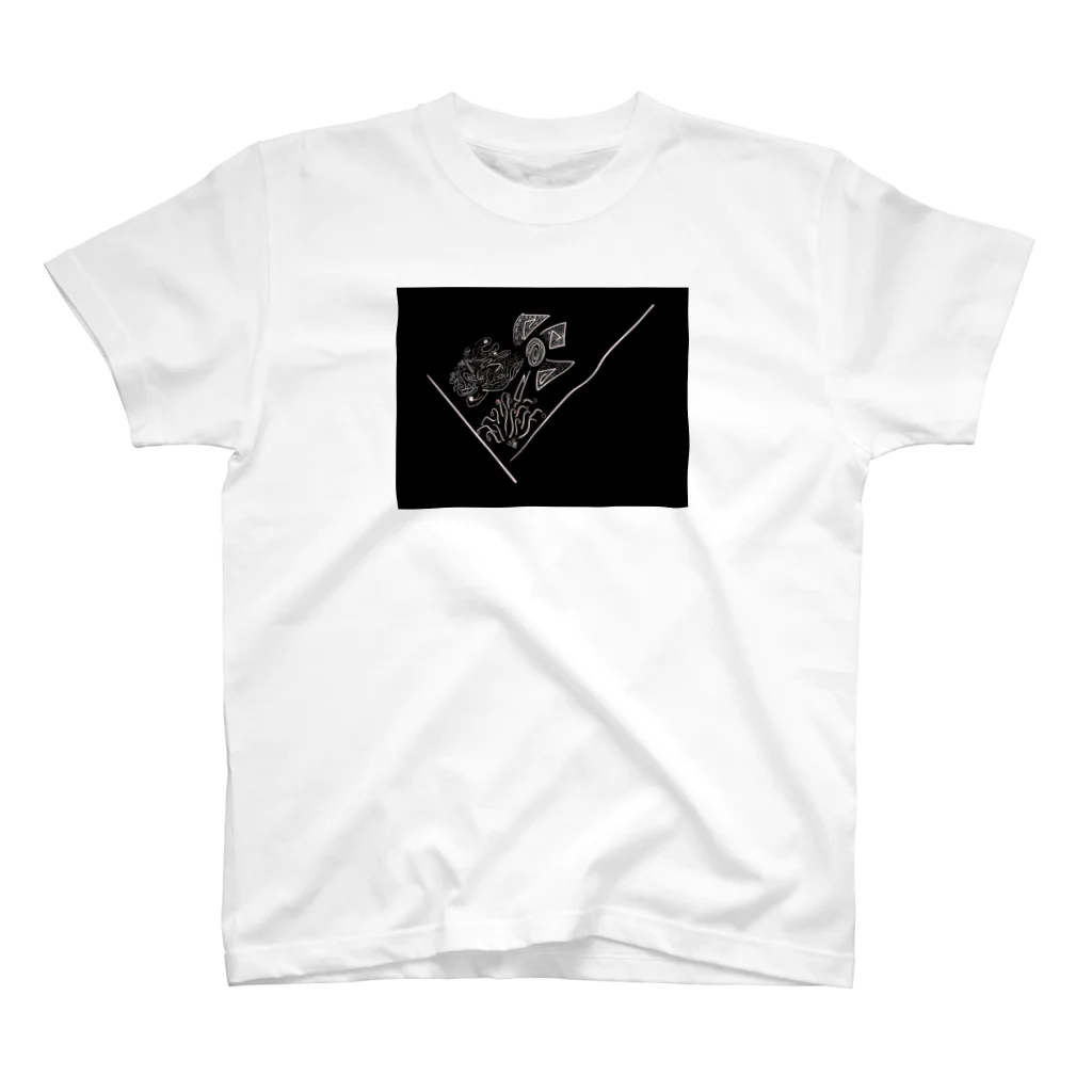 blacktikubiのフライデーチャイナタウン スタンダードTシャツ