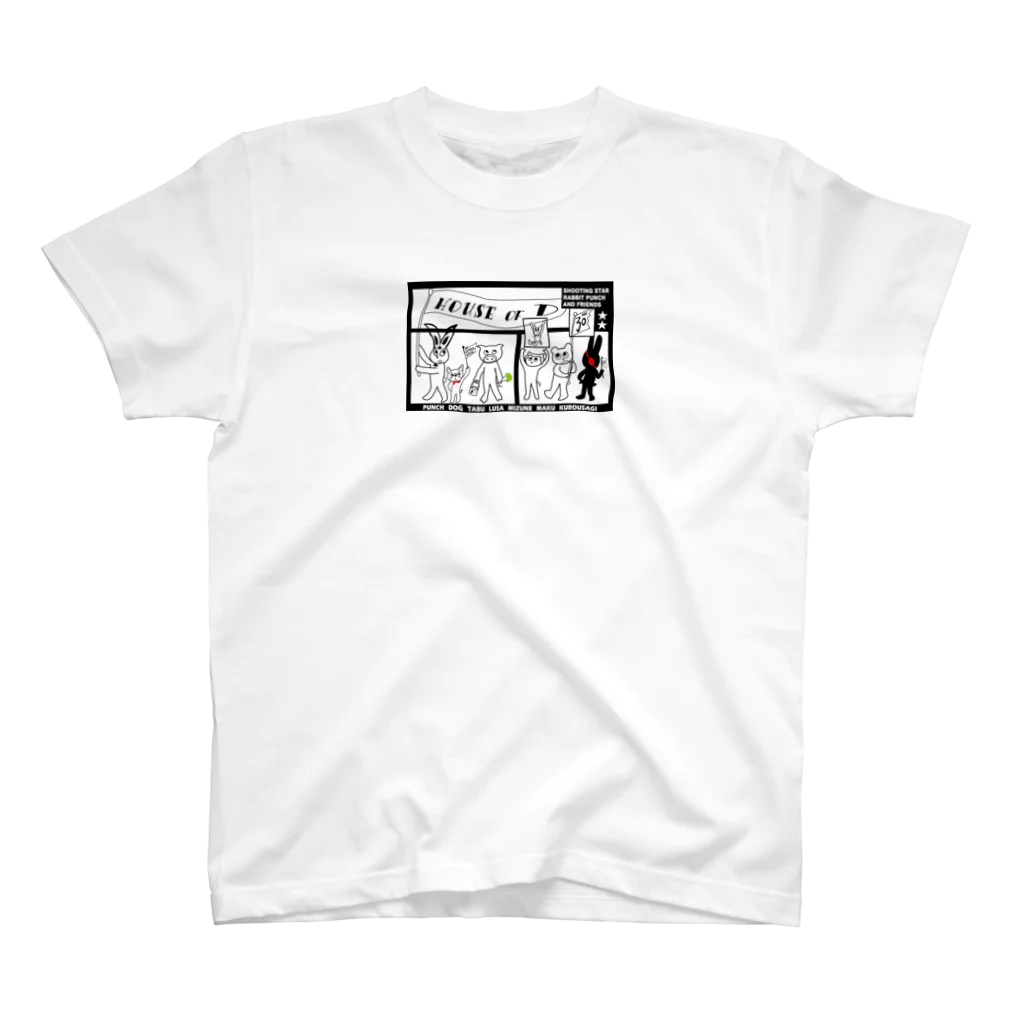 絵本はパンクのぱんちHOD30 square スタンダードTシャツ