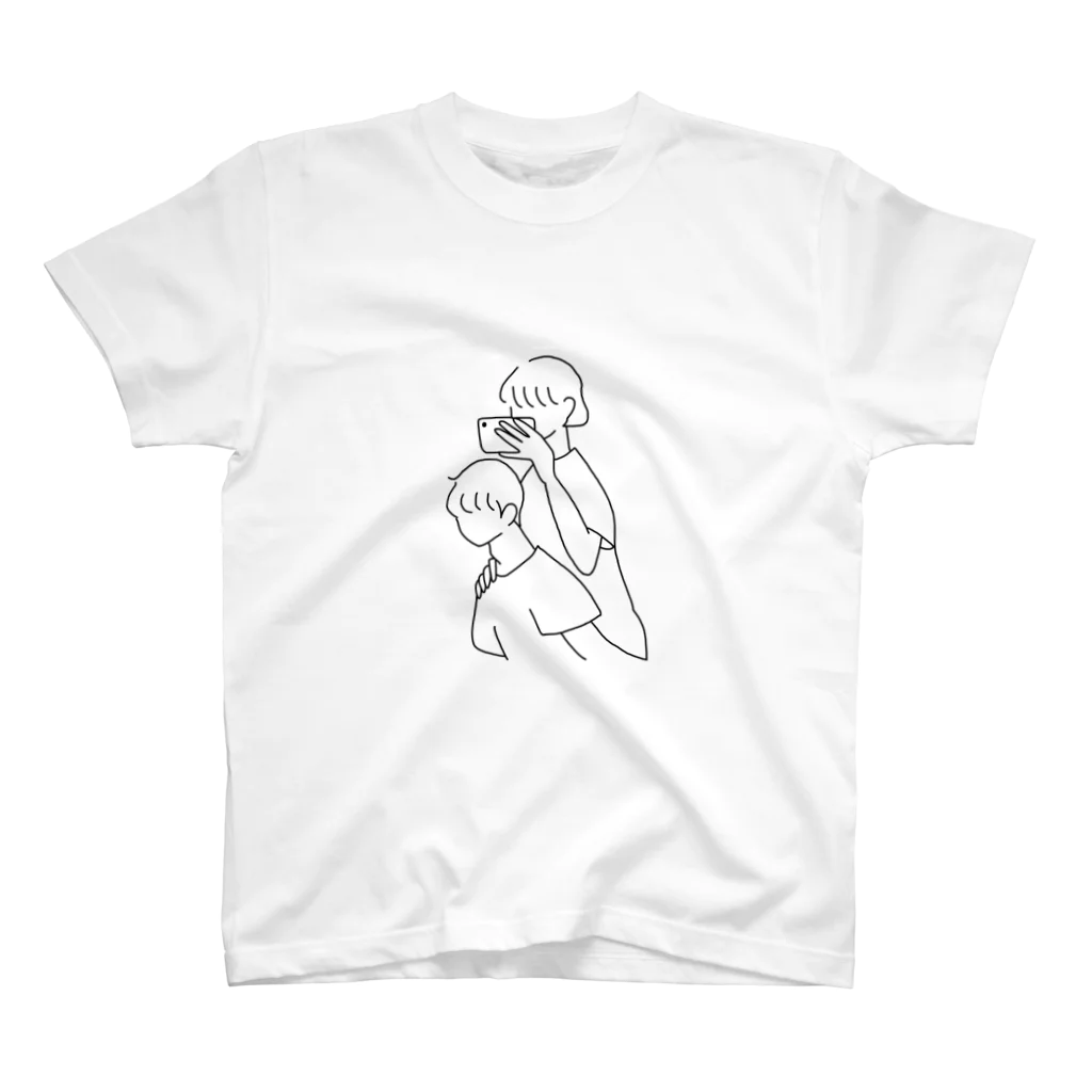 あうんのMorning in the Mirror1 スタンダードTシャツ