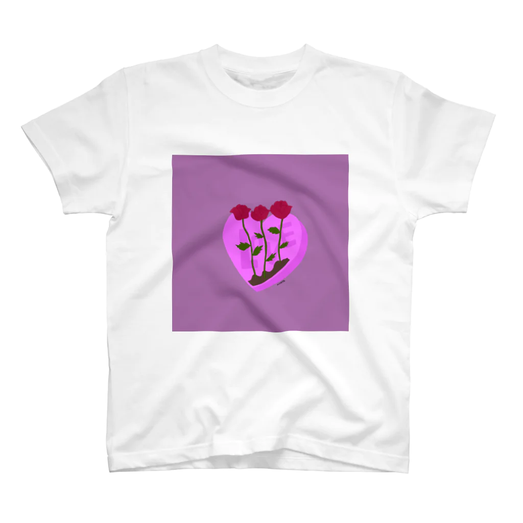 ODDELLEのBE MY VALENTINE Regular Fit T-Shirt