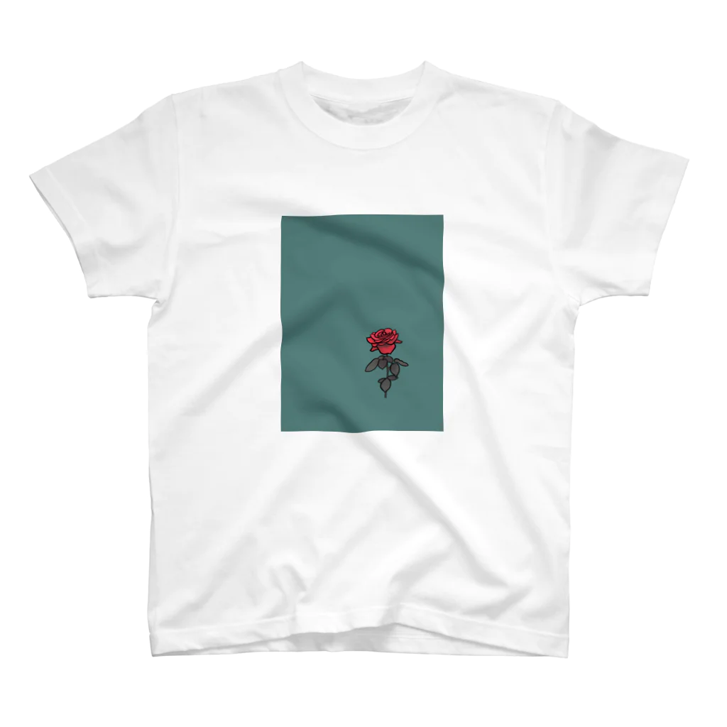 たーぼー🐊の孤高の薔薇 スタンダードTシャツ