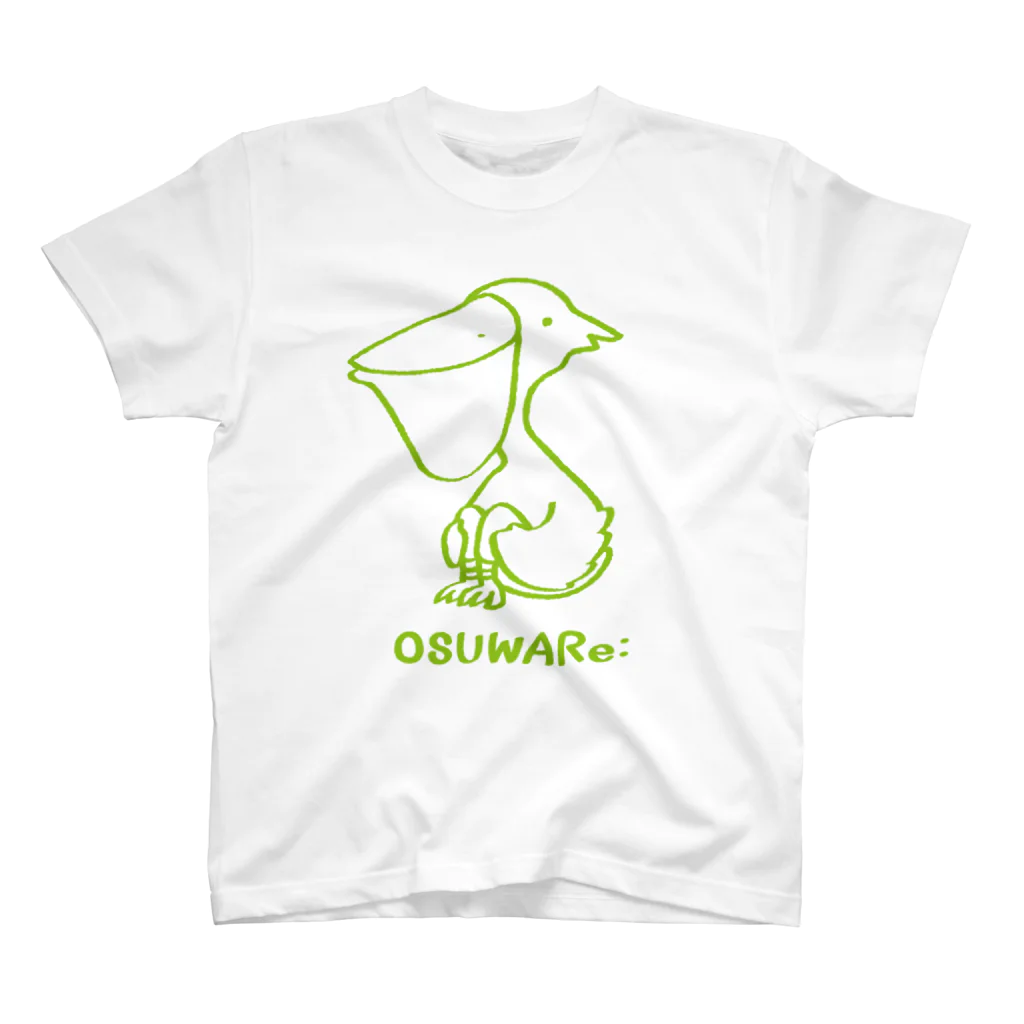 OSUWARe:のペリカンさん スタンダードTシャツ