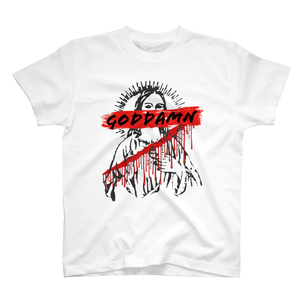 LOW＿artworkのGODDAMN スタンダードTシャツ