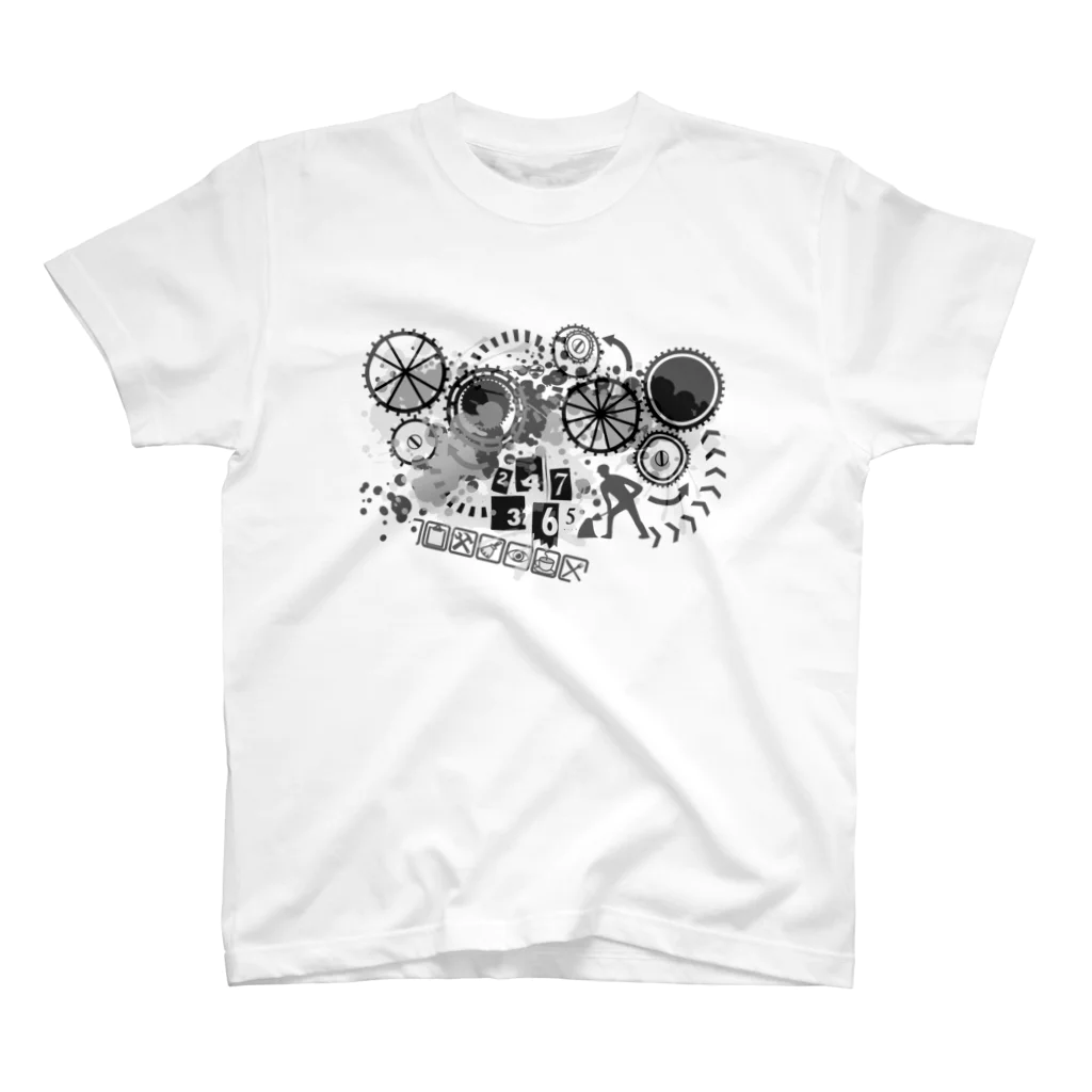 AURA_HYSTERICAの24/7/365 Regular Fit T-Shirt