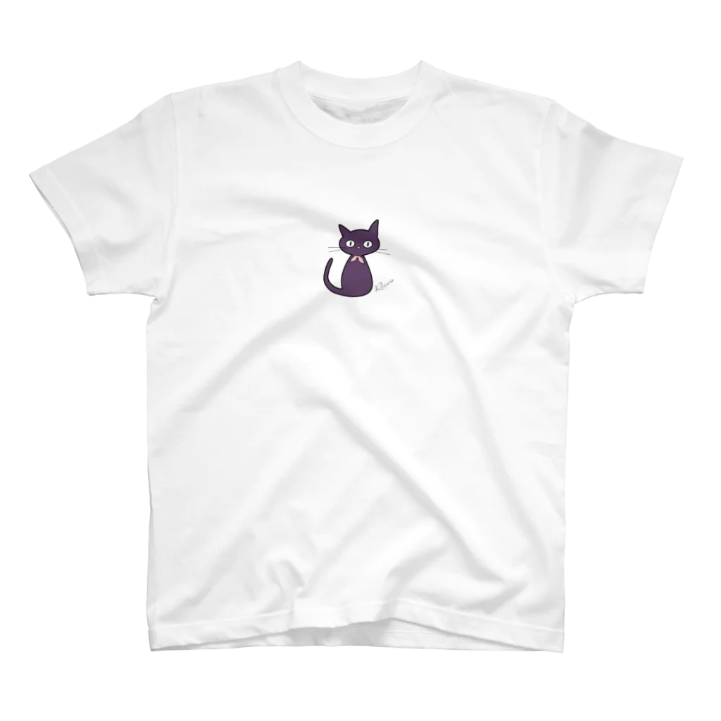 松や SUZURI店の令和カラー【令和猫①】 スタンダードTシャツ