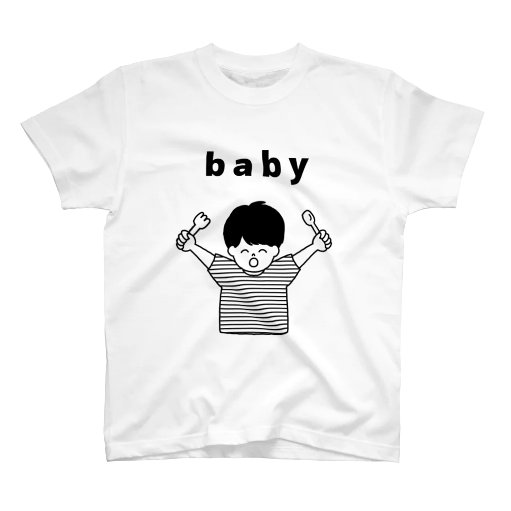 にかやま はこのbaby スタンダードTシャツ