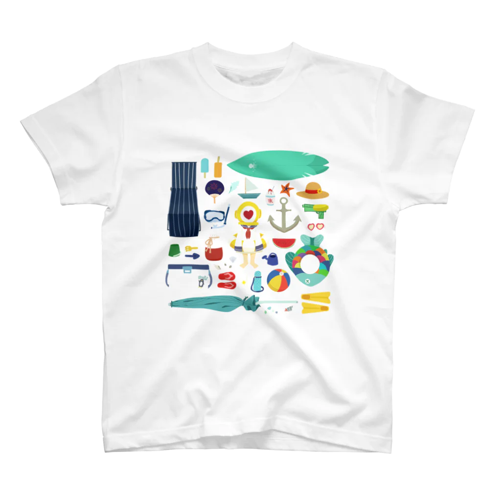 ROCOの潜水ちゃんの夏。 Regular Fit T-Shirt