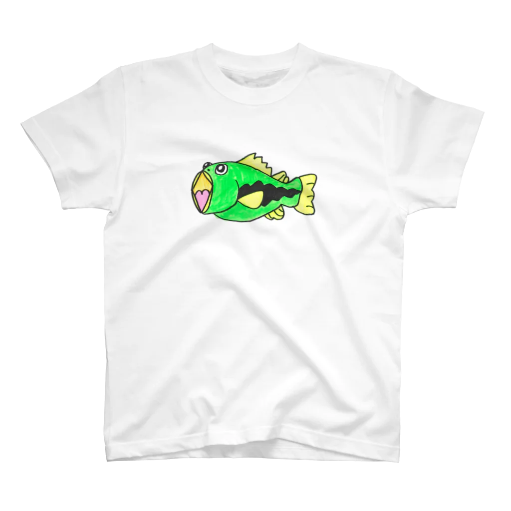 basser_designの落書きバスくん スタンダードTシャツ