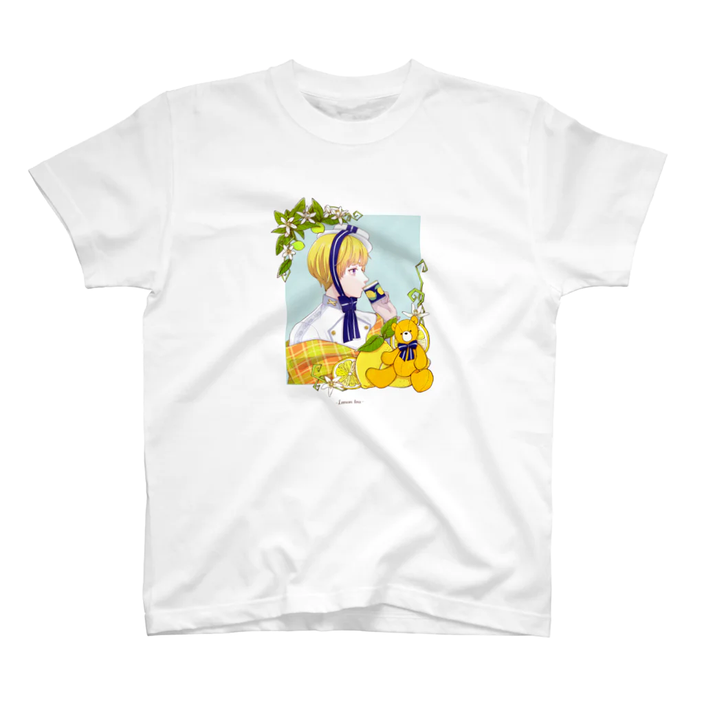 chouchouのLemon tea Regular Fit T-Shirt