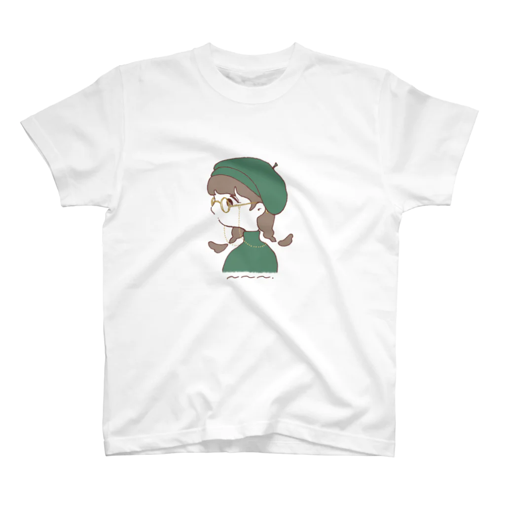 ぽついのこっち向いてちゃん Regular Fit T-Shirt