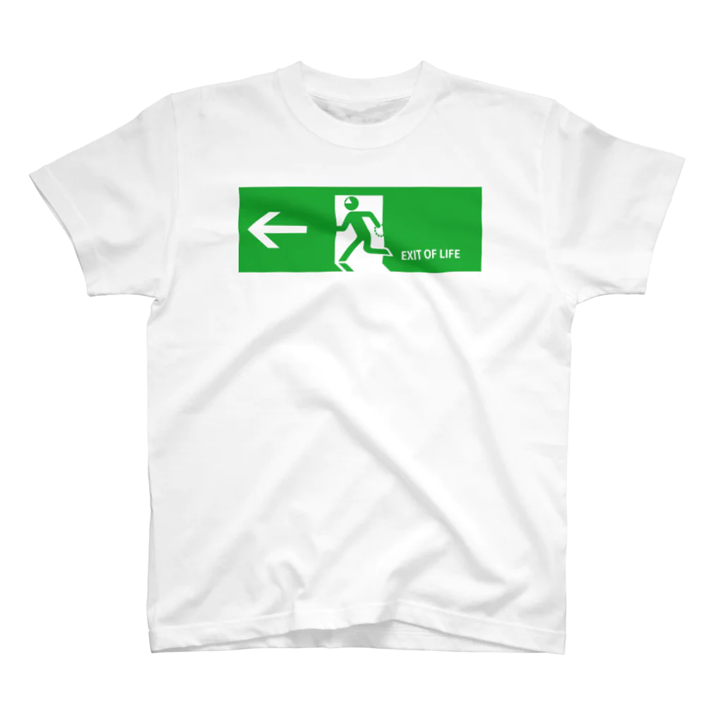 クロート・クリエイションのEXIT OF LIFE　あの世の入り口 スタンダードTシャツ