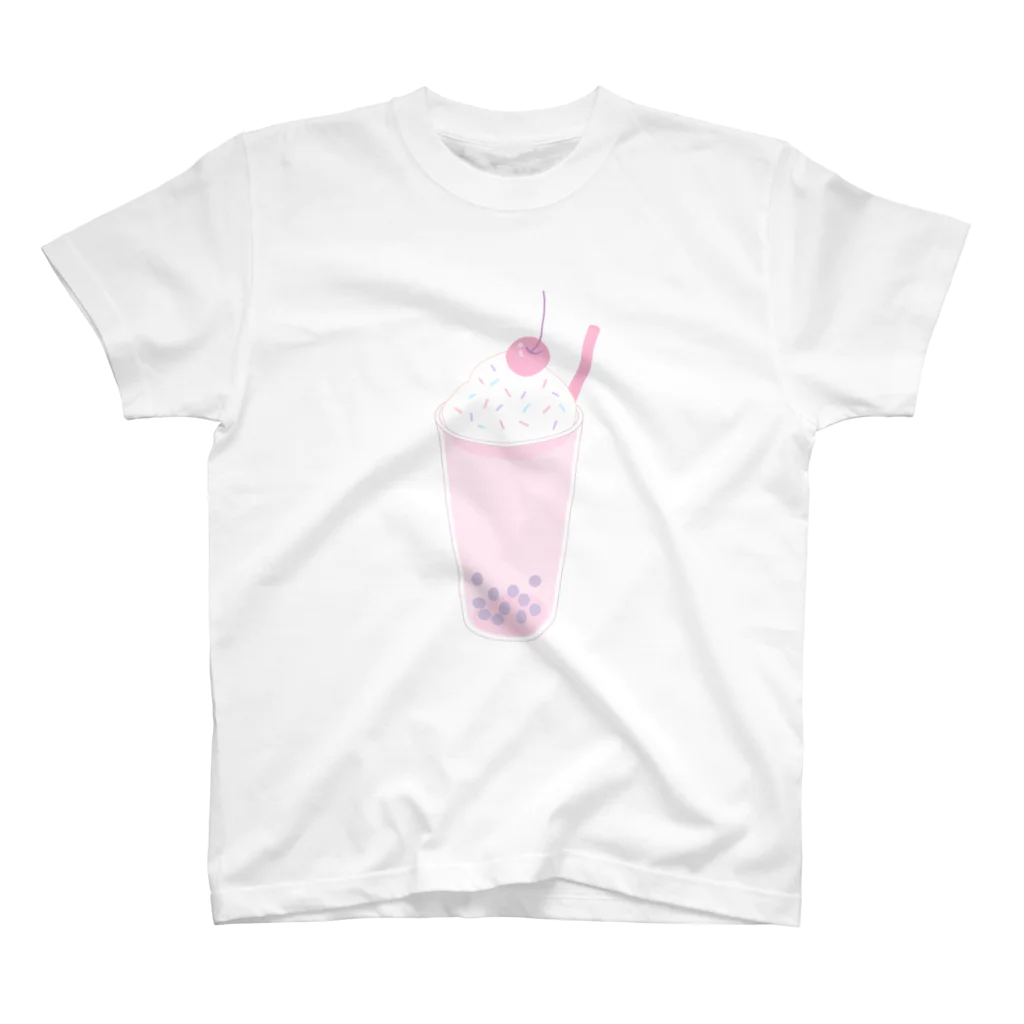 kuroki  miyaのゆめかわタピオカドリンク スタンダードTシャツ