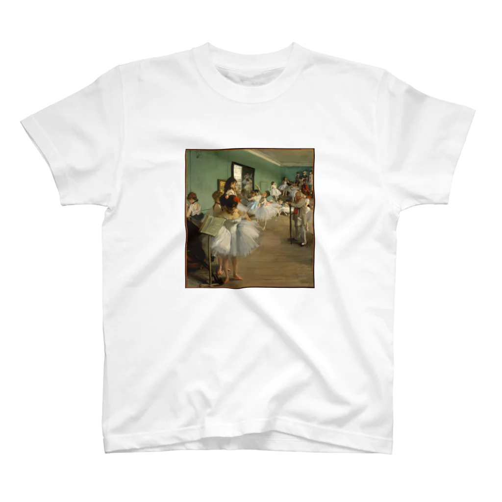 Art Baseのダンス教室 / エドガー・ドガ(The Dance Class 1874) スタンダードTシャツ