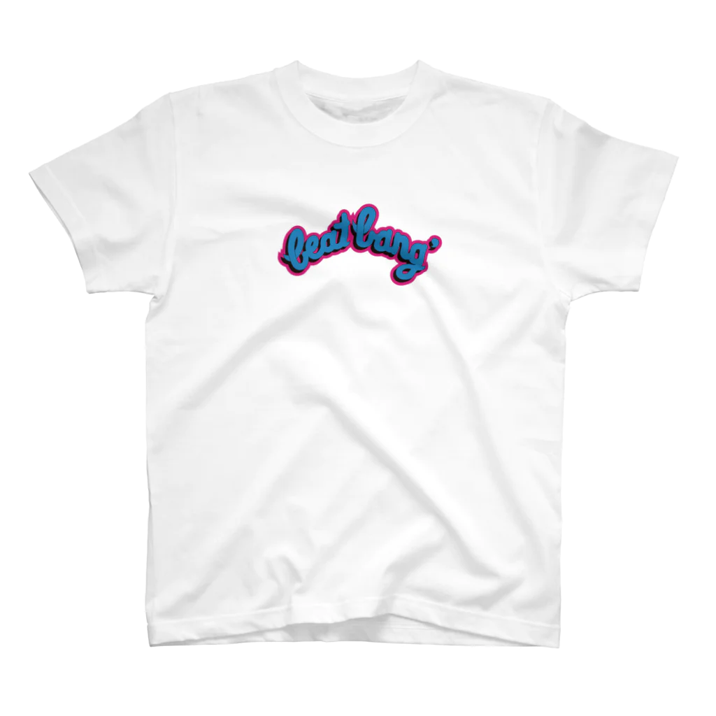 beat bangのBEATBANG BLUE＆PINK スタンダードTシャツ