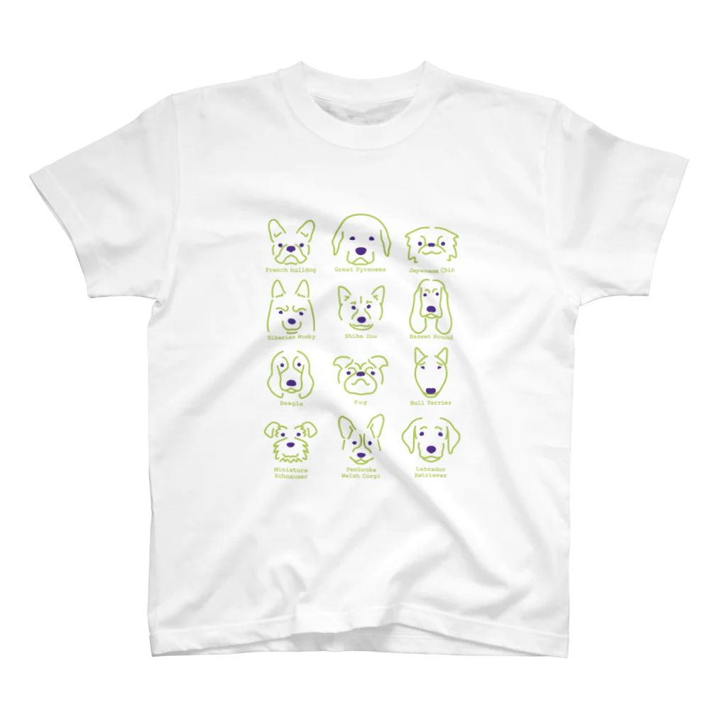 創造力学+のDog&Dog01 Regular Fit T-Shirt