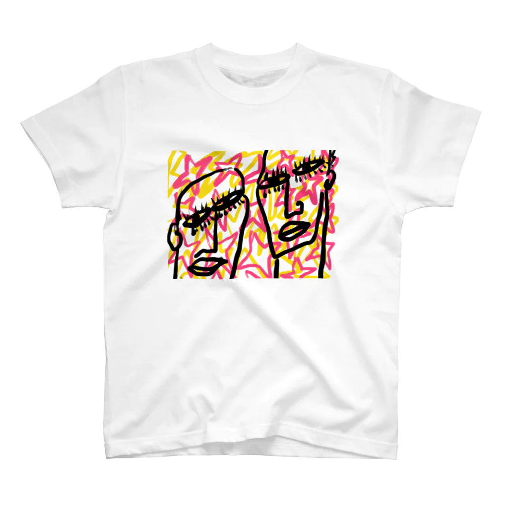 🌎🍣御寿司之國之人呉福展🍣🌎のSKIN HEAD PINKY スタンダードTシャツ