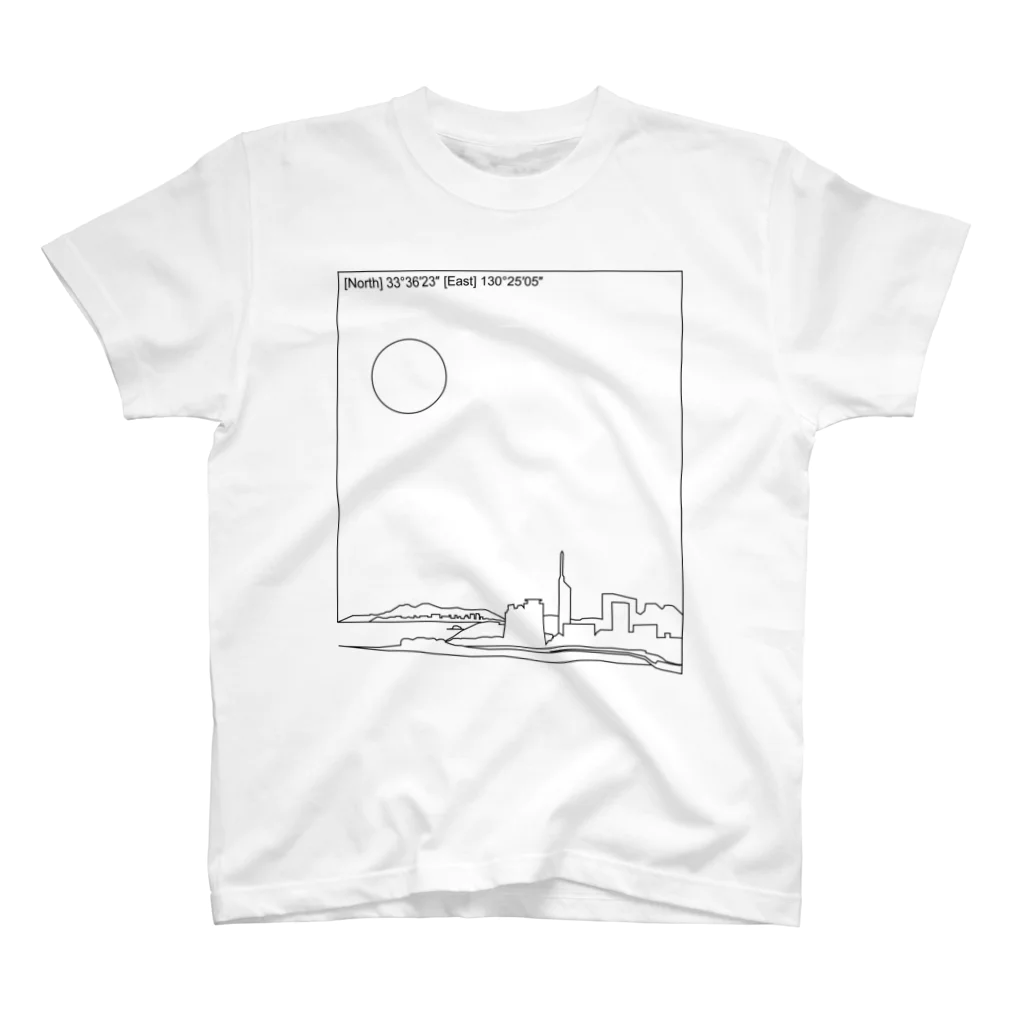 Outerior ProductsのFUKUOKA　CITY スタンダードTシャツ