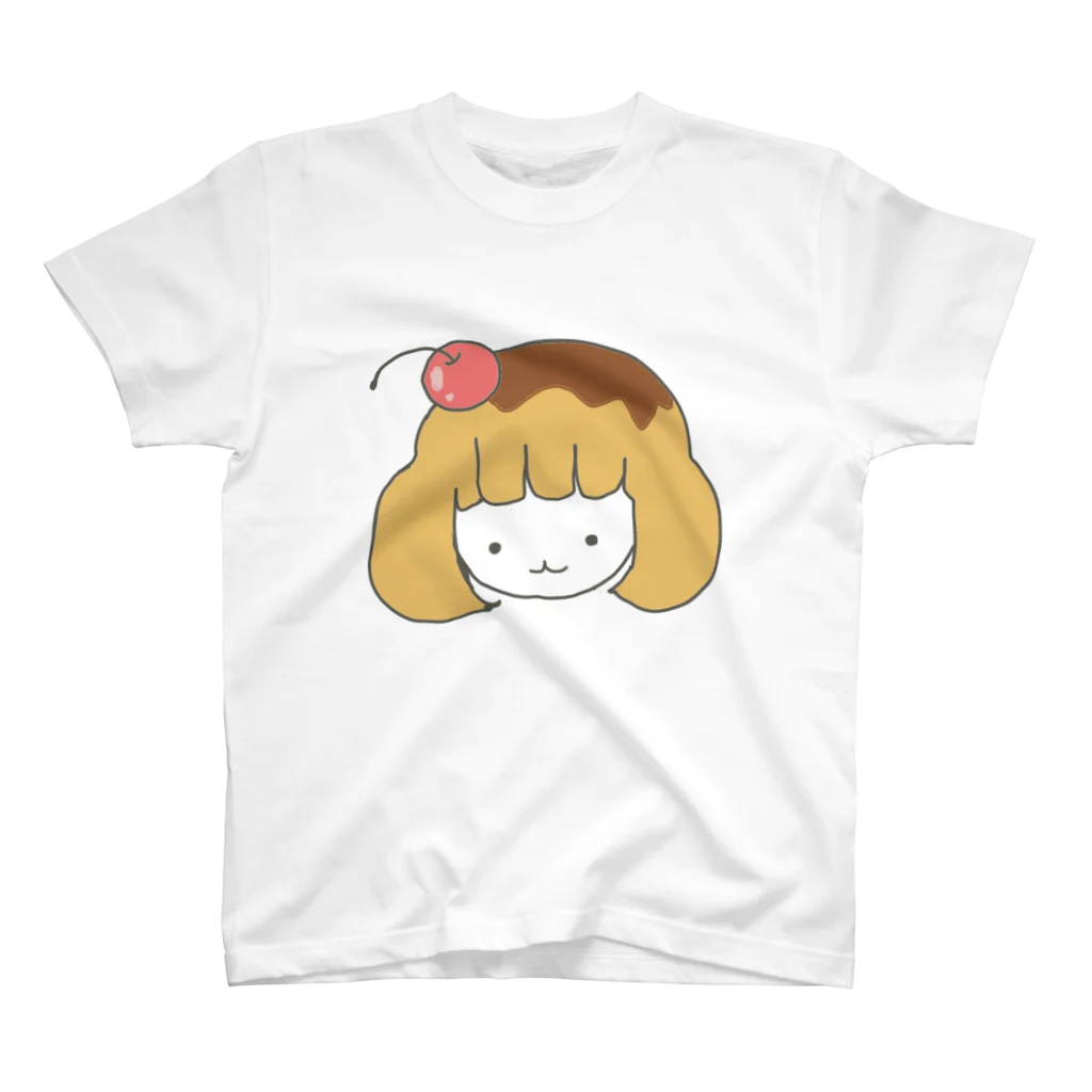 おやすみみぴのきゃらめるぷりん Regular Fit T-Shirt