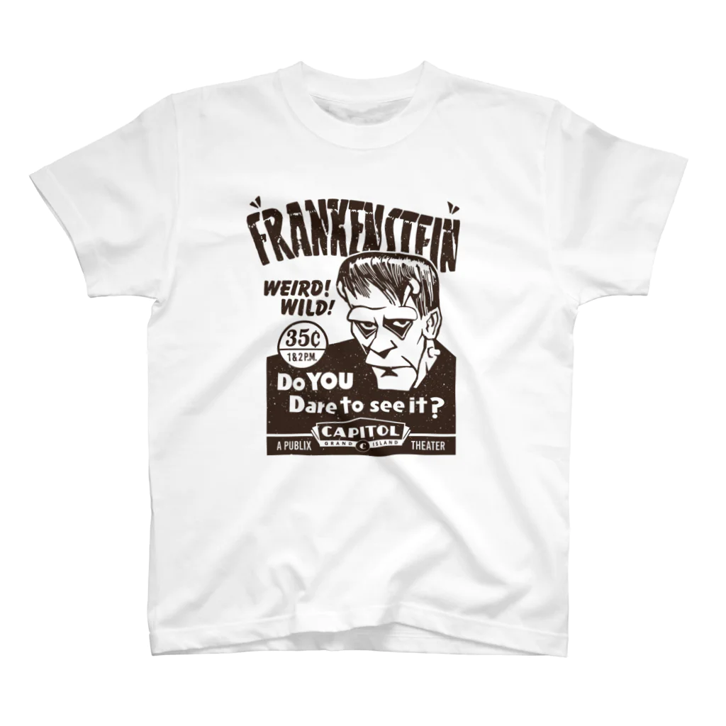 Bunny Robber GRPCのFRANKENSTEIN DISPLAY Regular Fit T-Shirt