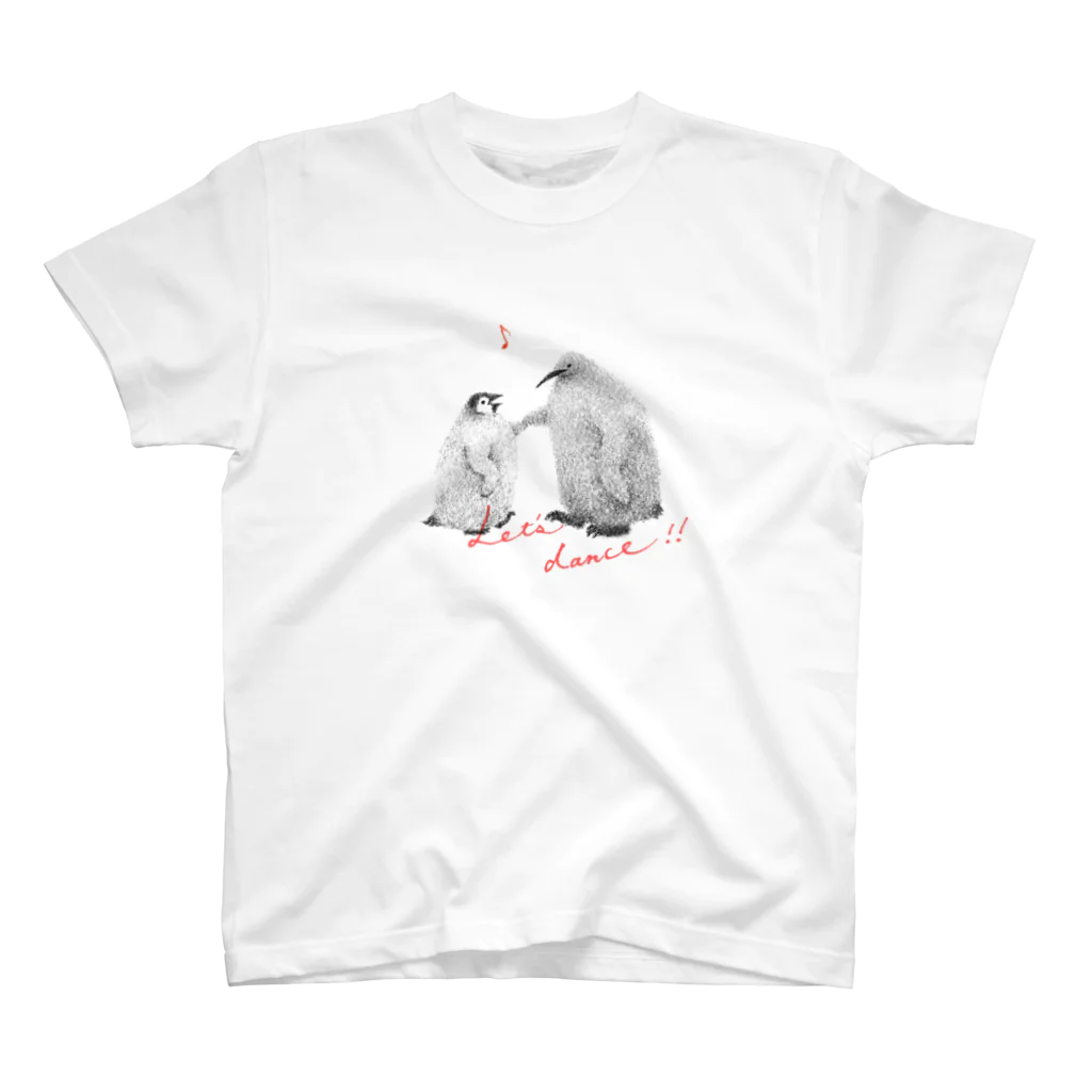 It is Tomfy here.のペンギンダンス スタンダードTシャツ