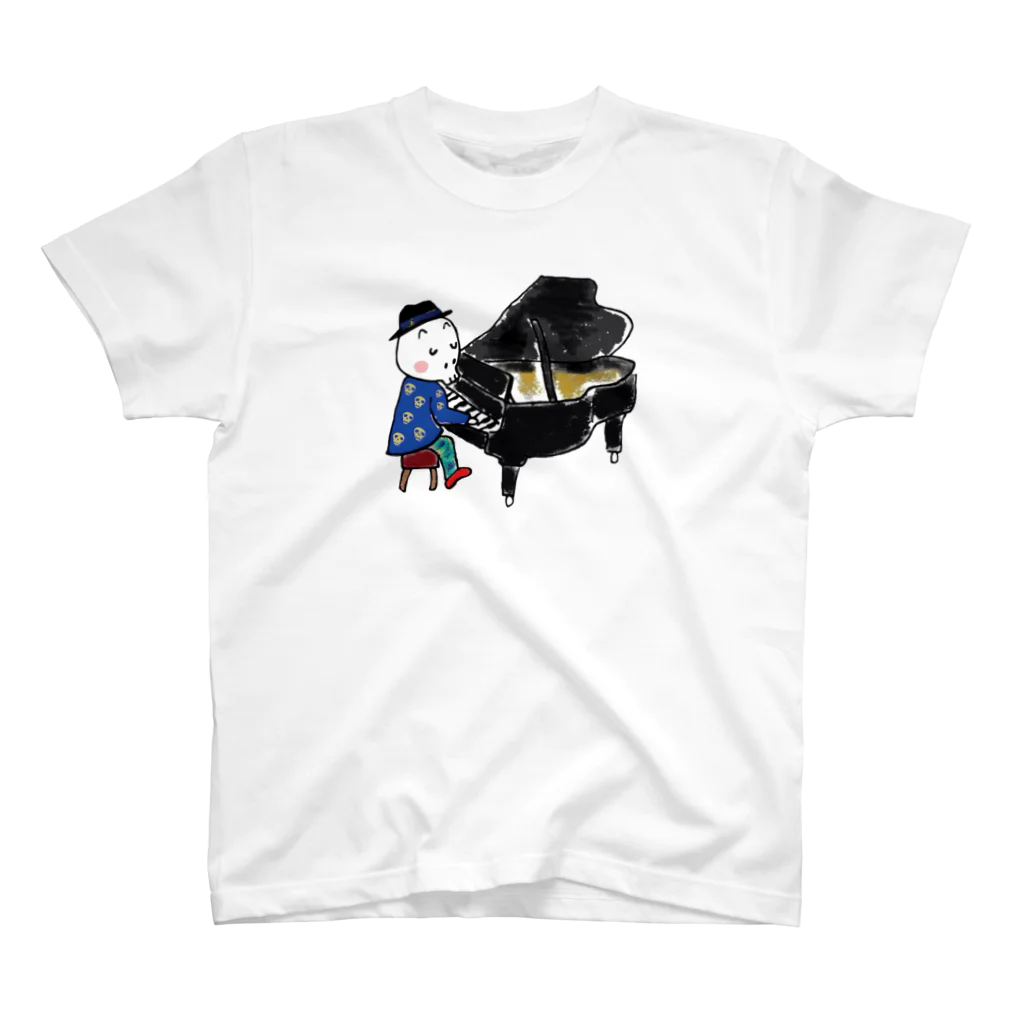 ミナミハチゴーのJAZZピアノ Regular Fit T-Shirt