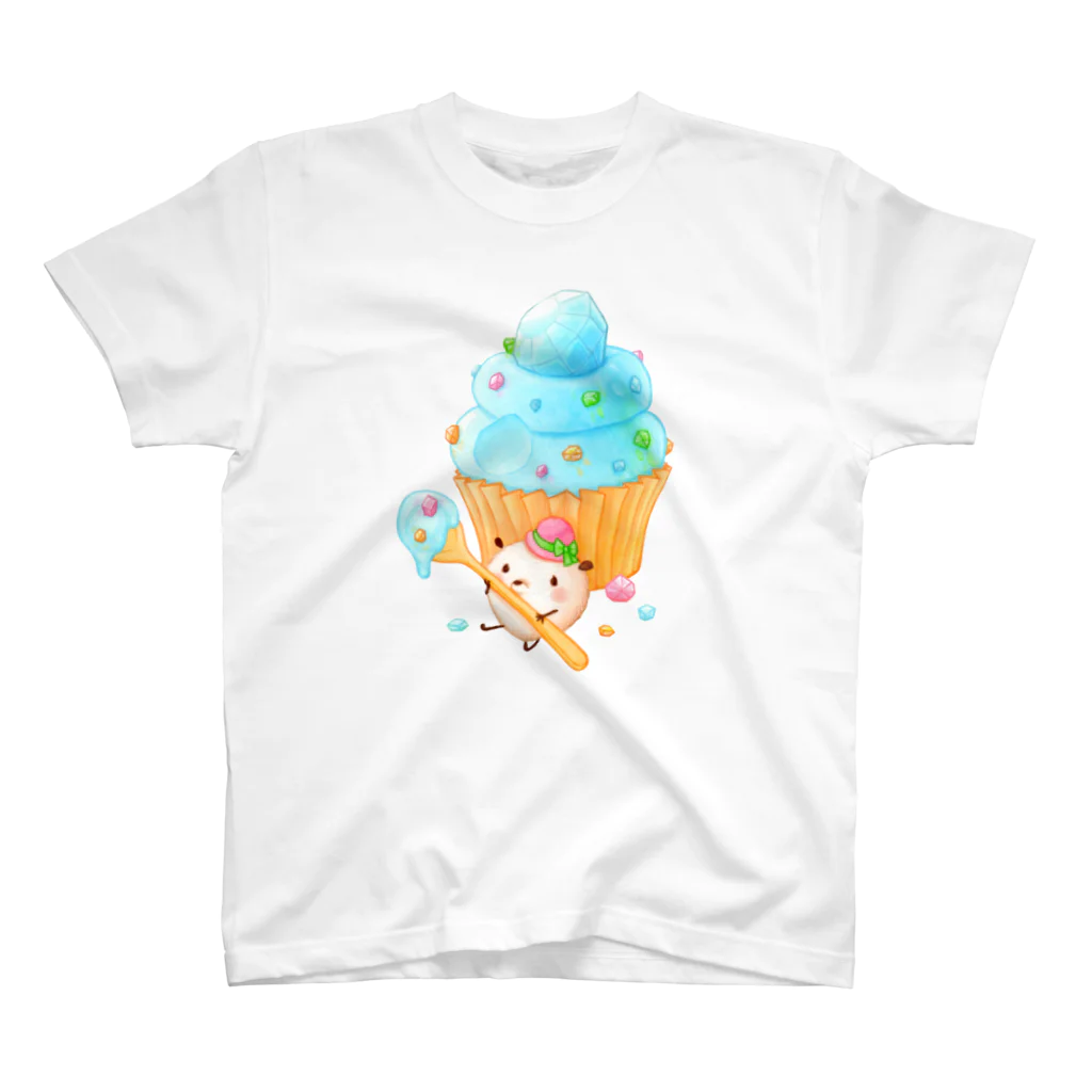 pocoehonのポコポコカップケーキ スタンダードTシャツ