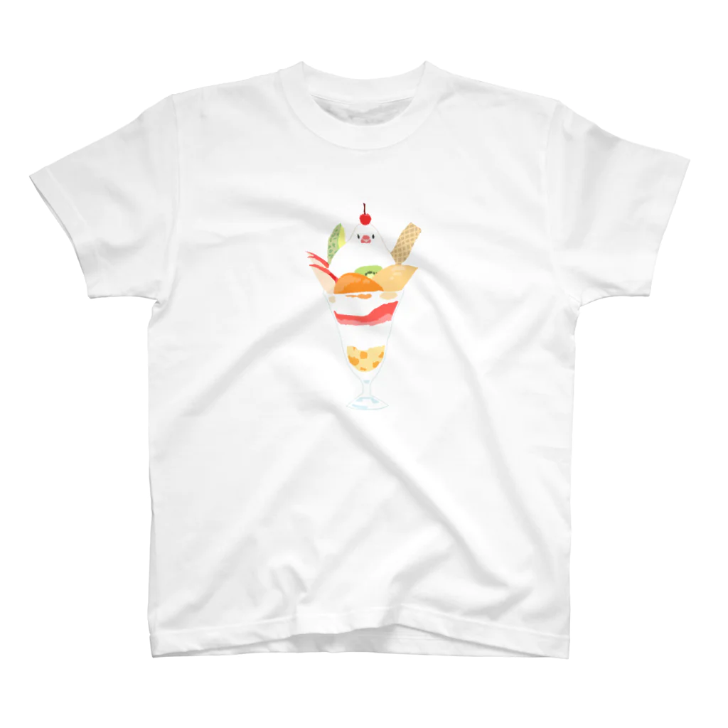 たかはらのパフェ文鳥 Regular Fit T-Shirt