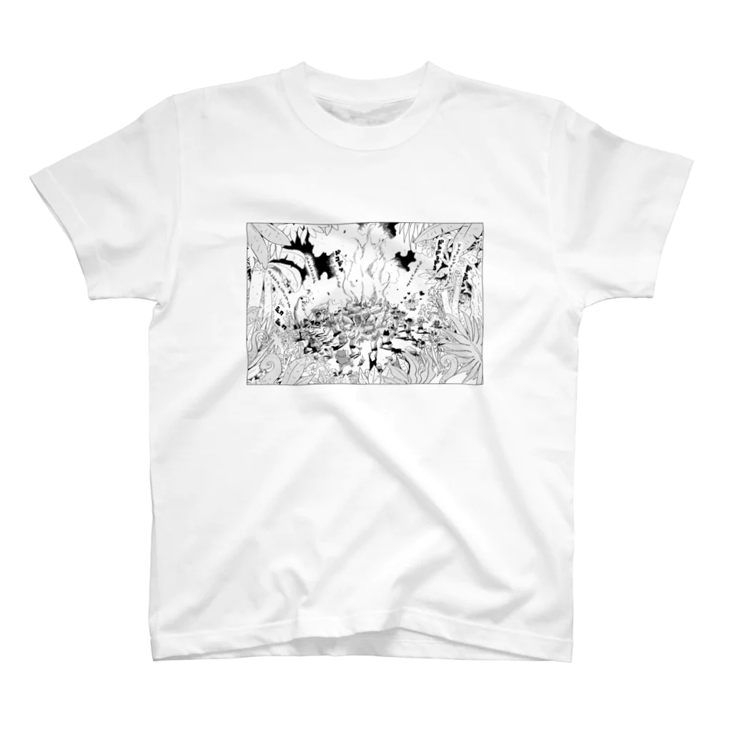 きらきらやさんのキャンプファイヤー Regular Fit T-Shirt