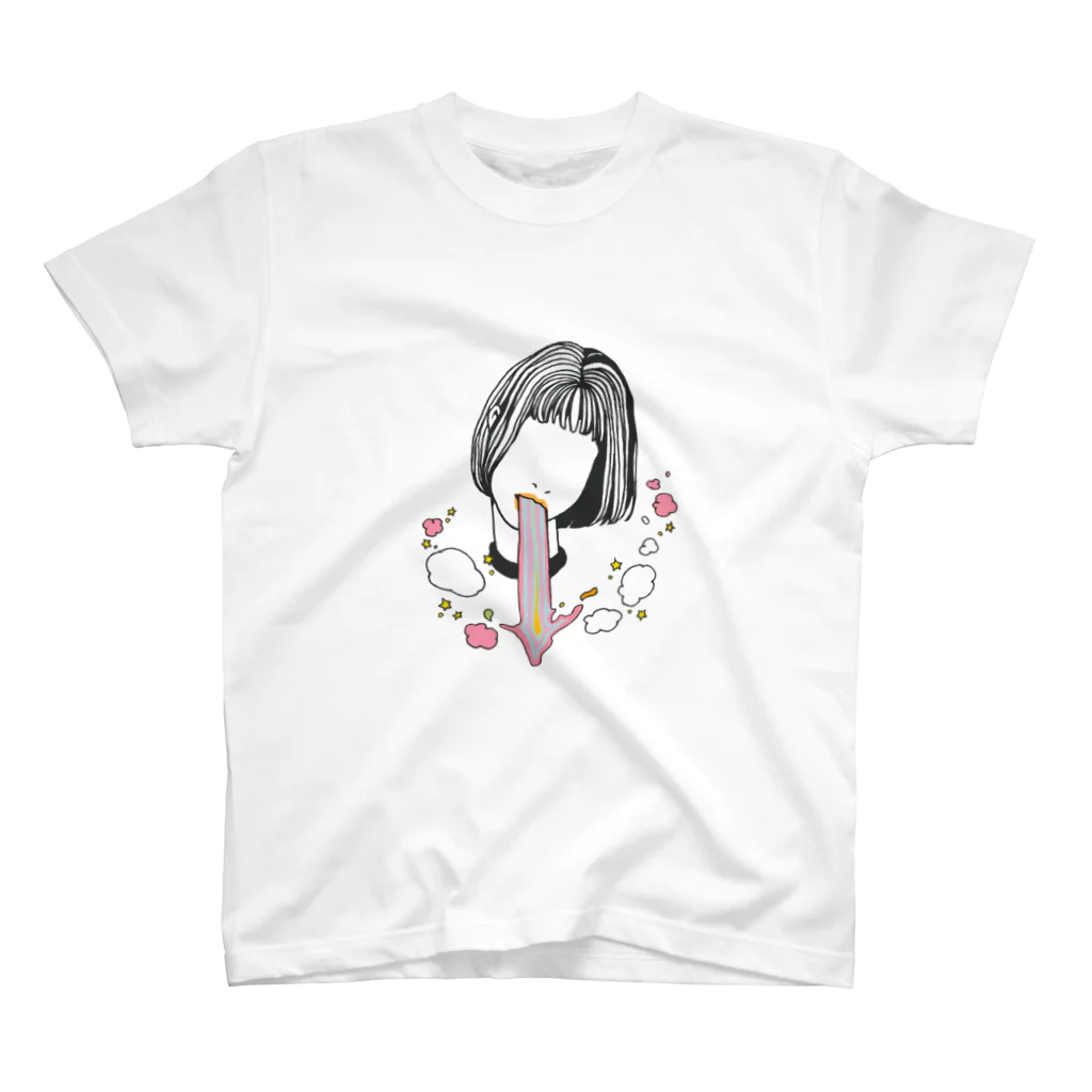 majoccoの虹吐き病 スタンダードTシャツ