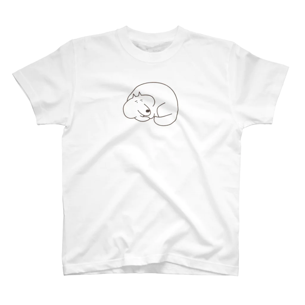 くらきち ONLINE SHOPのいぬまゆげ Regular Fit T-Shirt