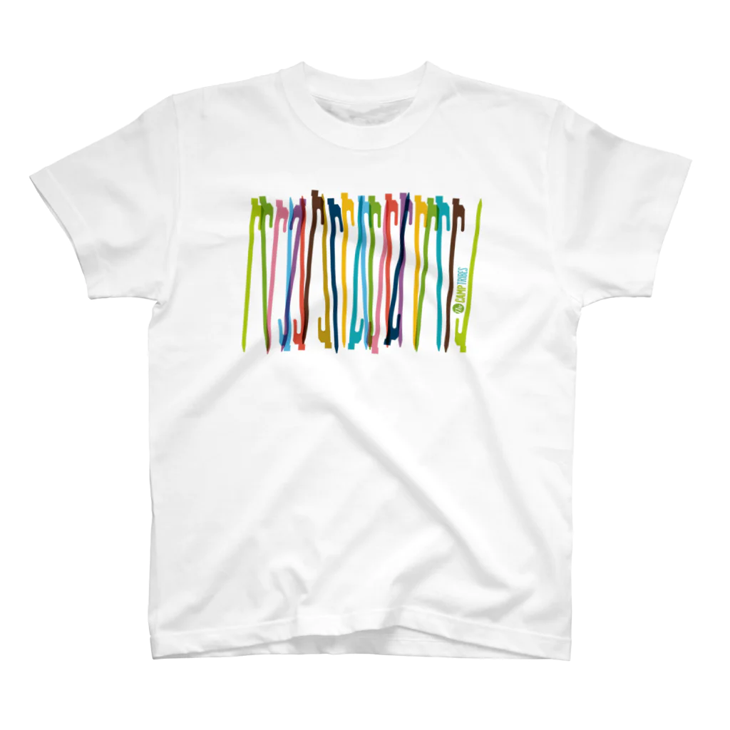 メガネのT13. Peg Colors スタンダードTシャツ