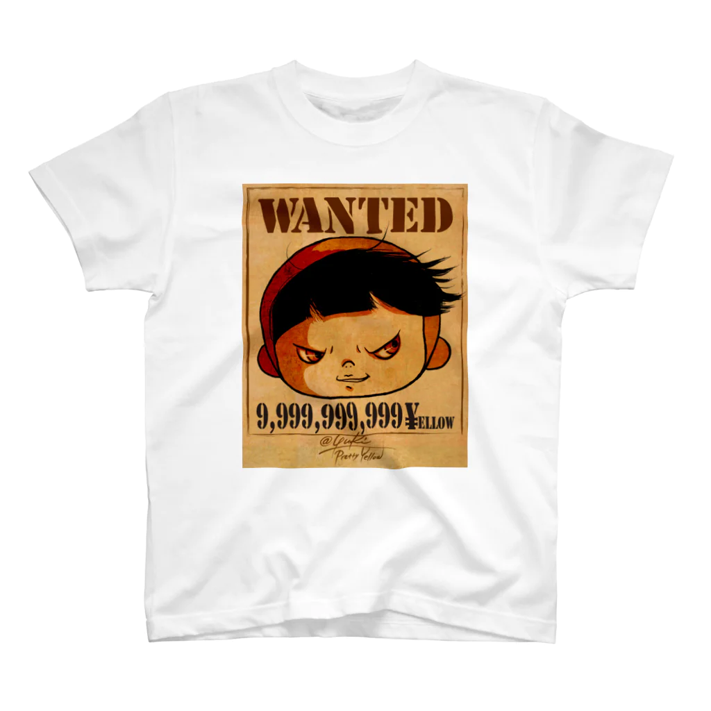 Yukiの黄色いヤツのWANTED スタンダードTシャツ