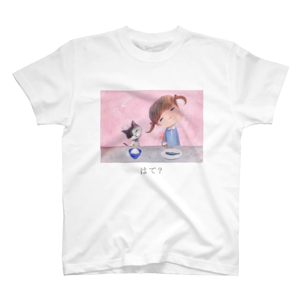 YONEKURA JUNEのみーとみっちゃん [はて？] Regular Fit T-Shirt