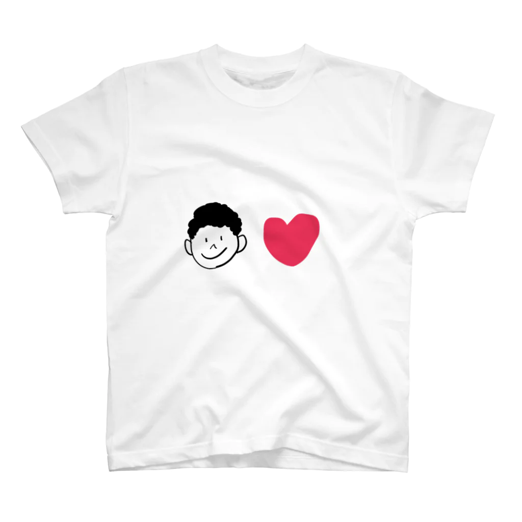 peet_looneyのBoy and Love Regular Fit T-Shirt