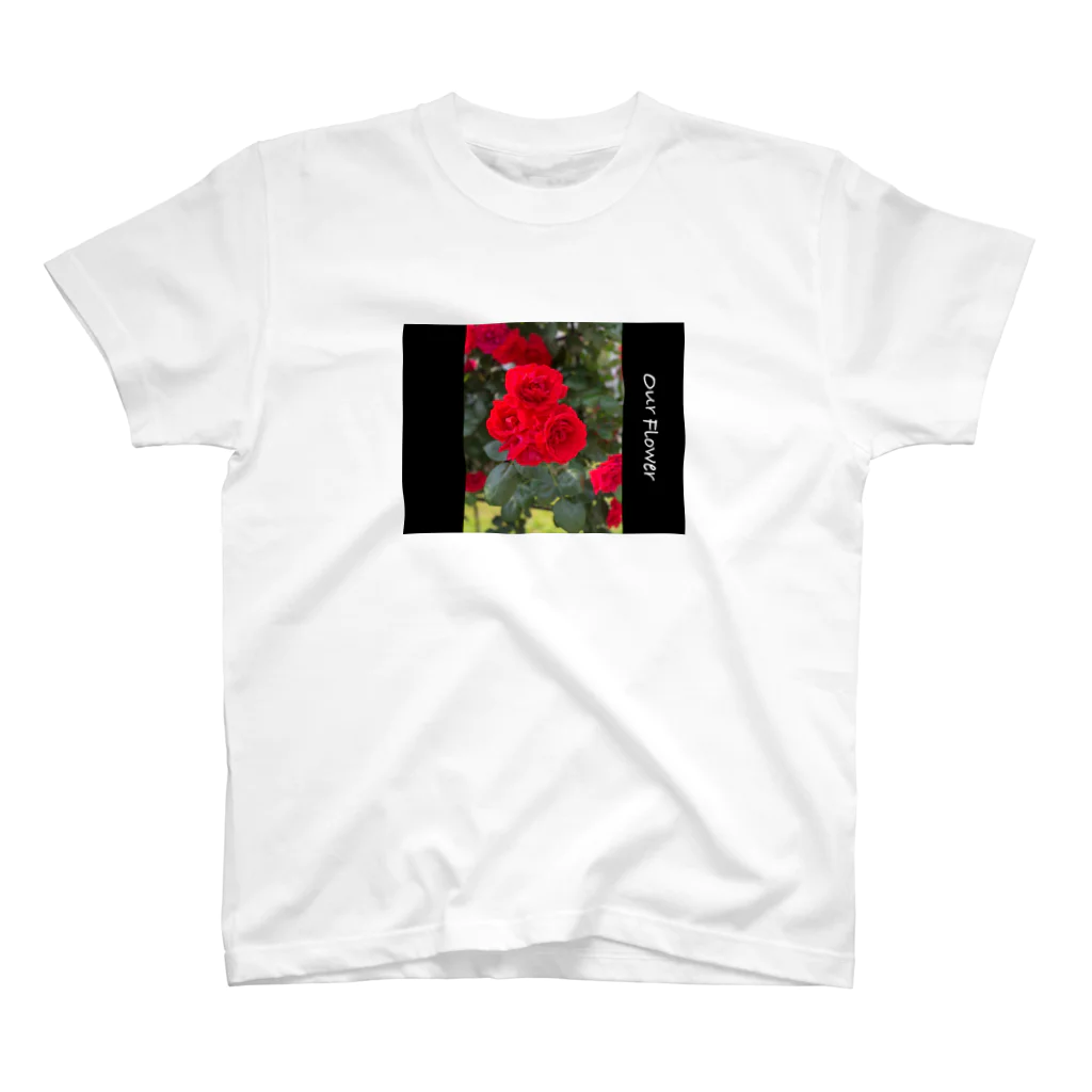 ゆりゆりのOur Flower Regular Fit T-Shirt