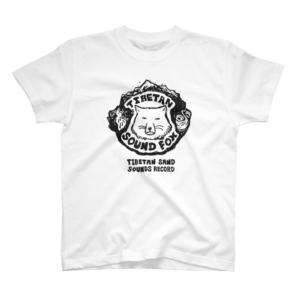 ムクデザインのチベタン サンド サウンズ・レコード Regular Fit T-Shirt