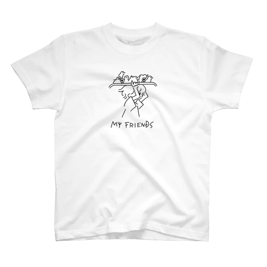 ITAZURAのMY FRIENDS Regular Fit T-Shirt