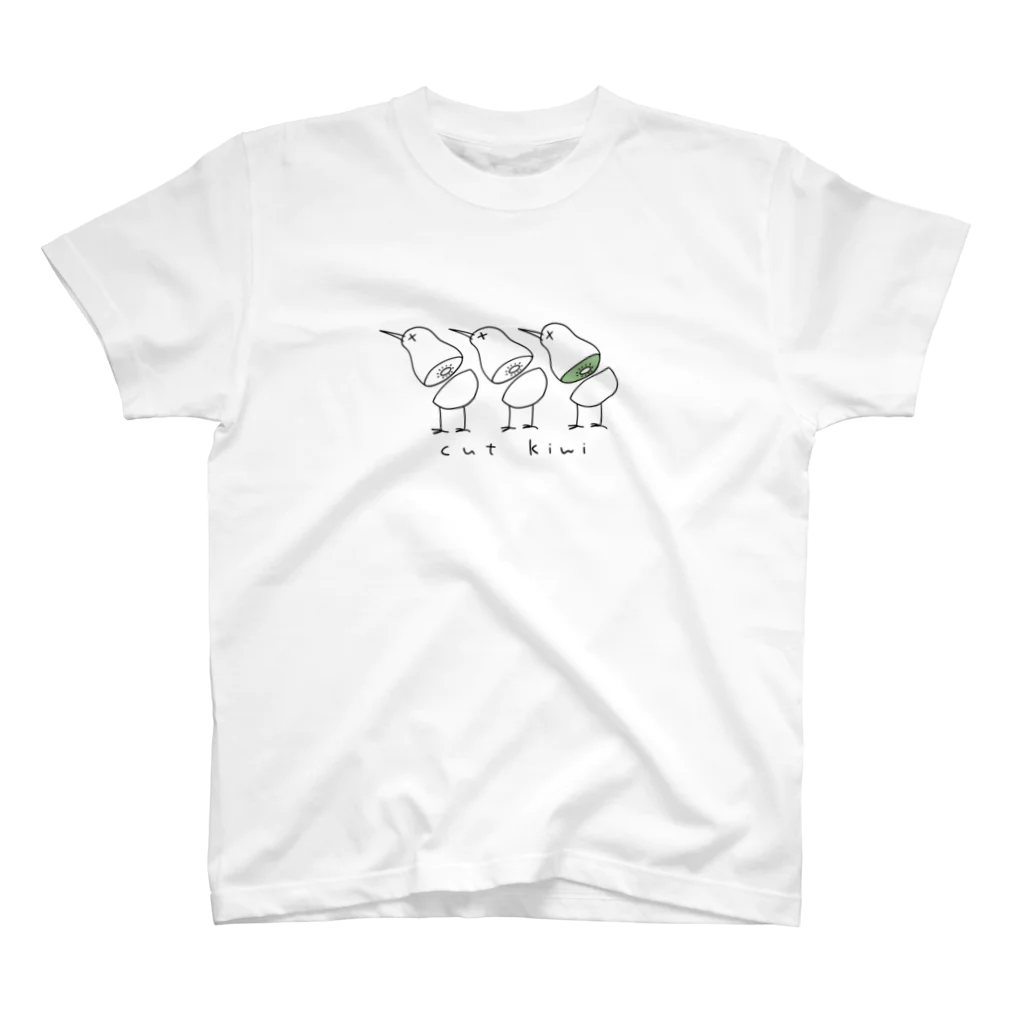 raku1214のcut  kiwi スタンダードTシャツ