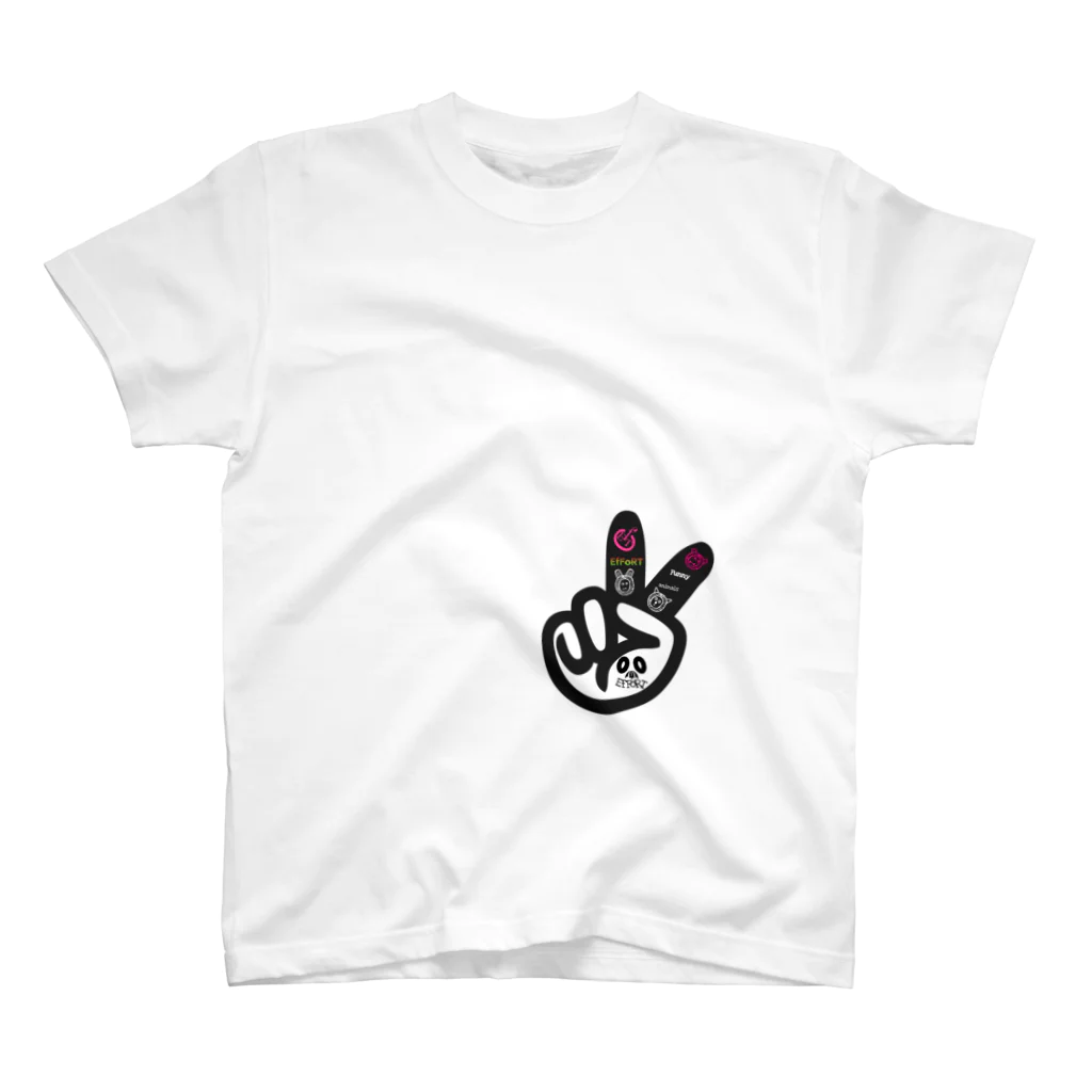 EFFORTのピース スタンダードTシャツ