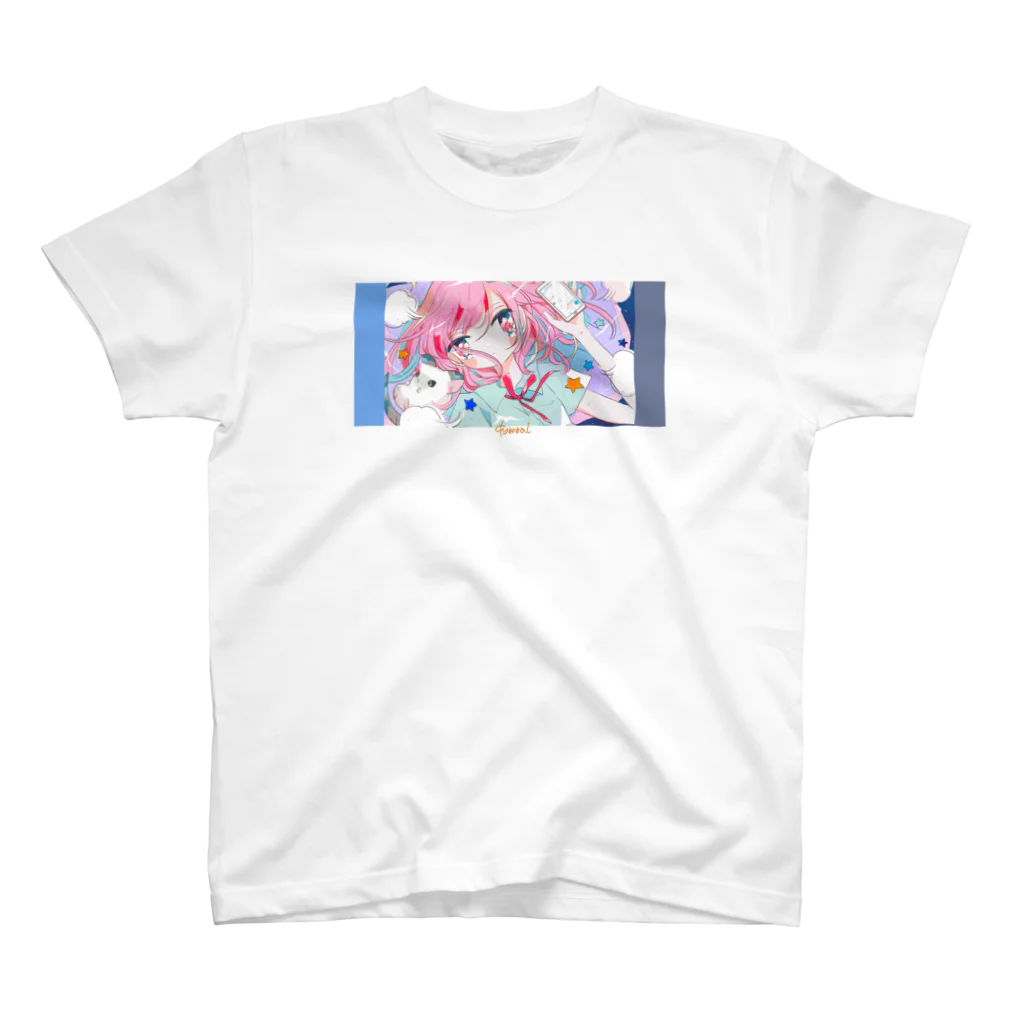 きゃらあいの怒りと嘆きの楽園-blue×gray スタンダードTシャツ