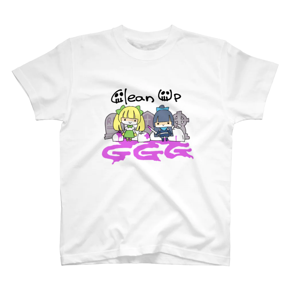 GGG official shopのclean up GGG スタンダードTシャツ