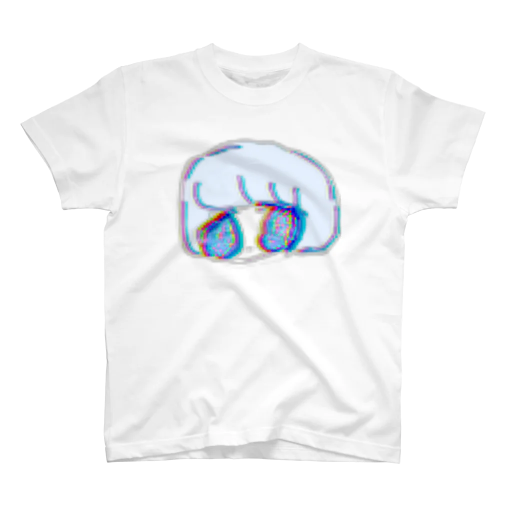 ゆううつちゃんの顔 Regular Fit T-Shirt