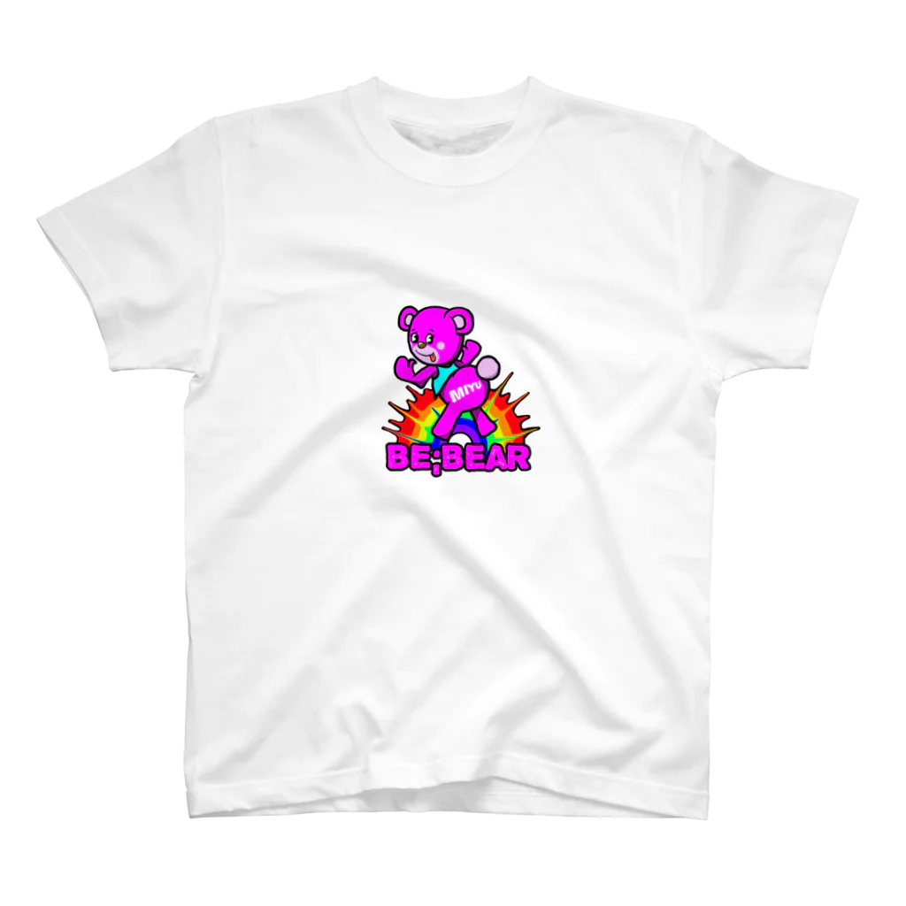 MusicJunkyのBe;Bear(MIYU) Regular Fit T-Shirt