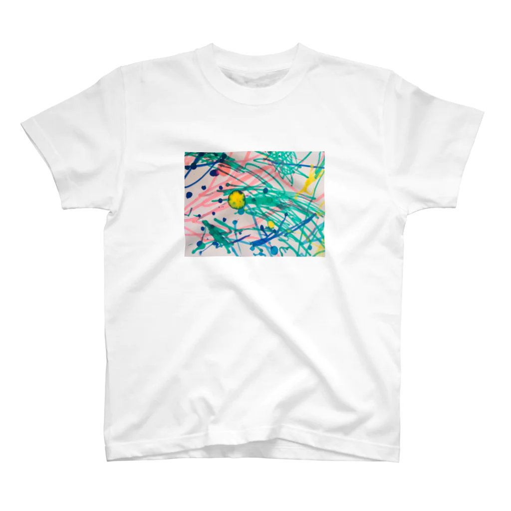 ちまお🍙の息子のペンアート(かぼちゃ) スタンダードTシャツ