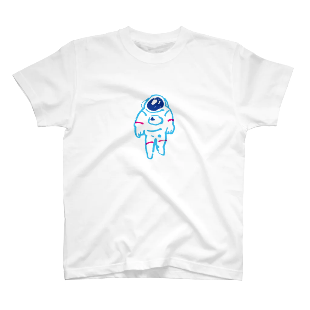 みせの宇宙服の人（カラー） スタンダードTシャツ