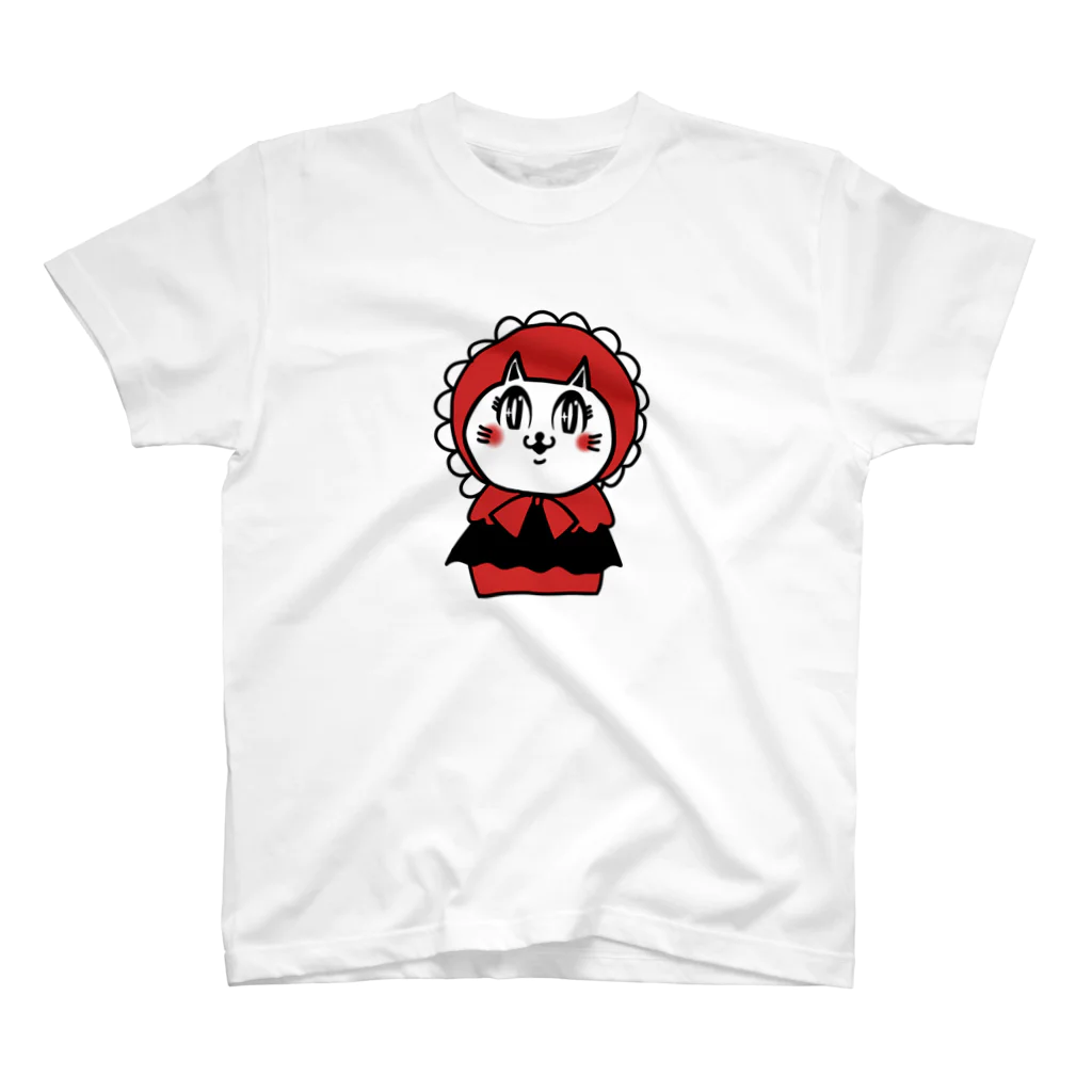 ねこのあかずきんちゃん Regular Fit T-Shirt