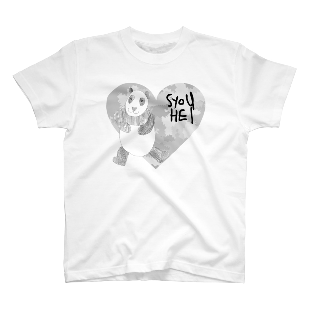 ★いろえんぴつ★の迷彩♡パンダ Regular Fit T-Shirt
