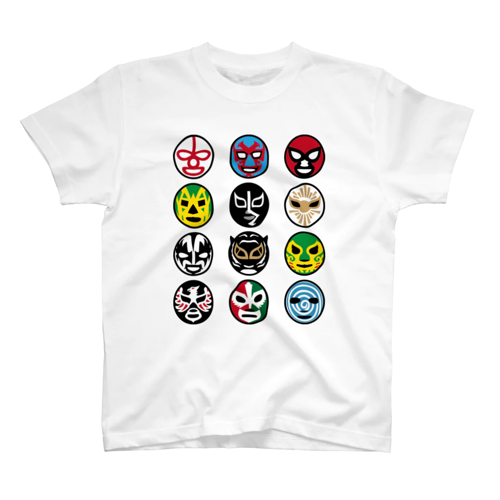 LUCHAのMASKMAN TWELVE DOS スタンダードTシャツ