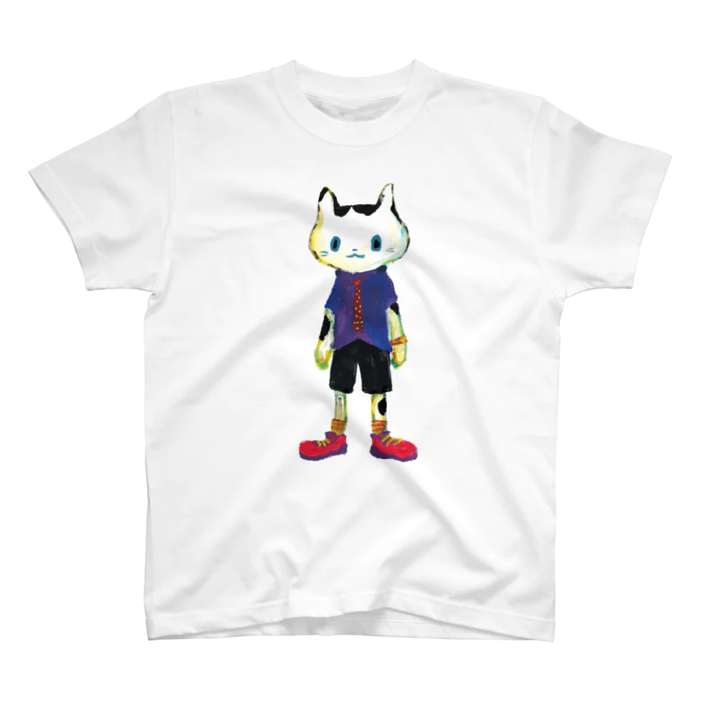 COULEUR PECOE（クルールペコ）の　ねこびとさん　ヒロ Regular Fit T-Shirt