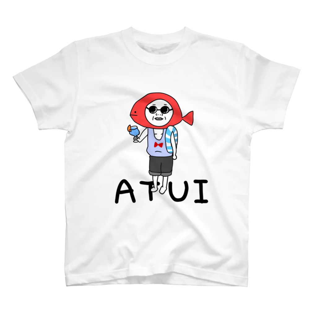 ちらこいどのATUI 人魚 Regular Fit T-Shirt